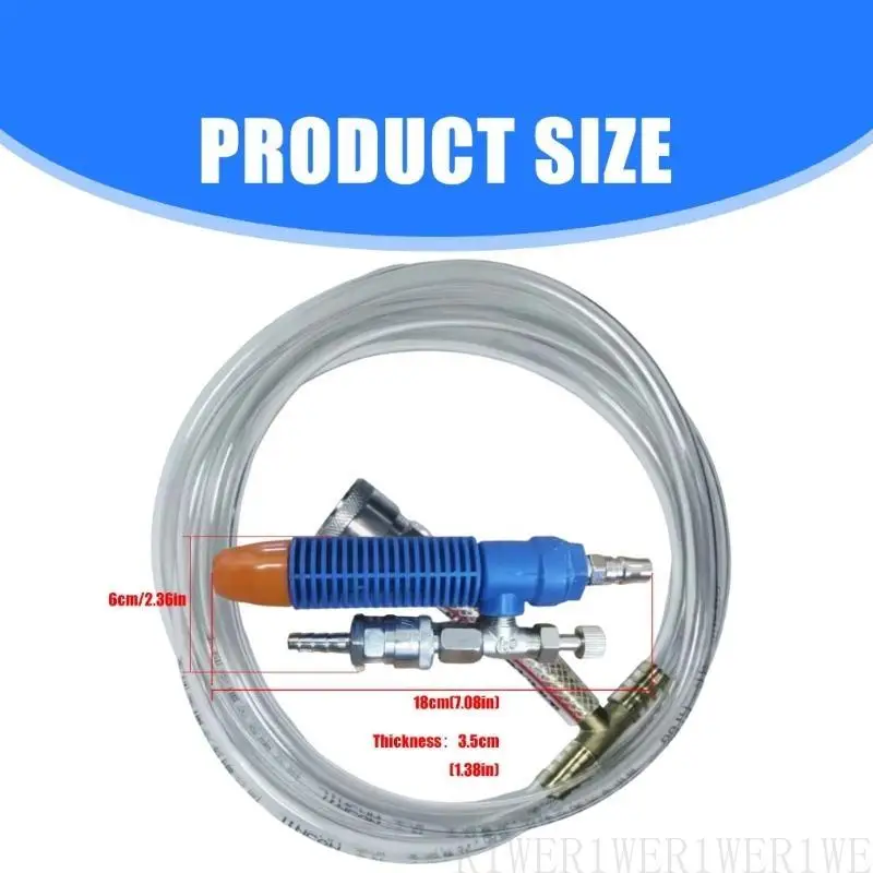 

R1WE Vortexes Tube Cooling Vest for Welding and High Temperature Work Environment With Nylon Belt and Quick Connector