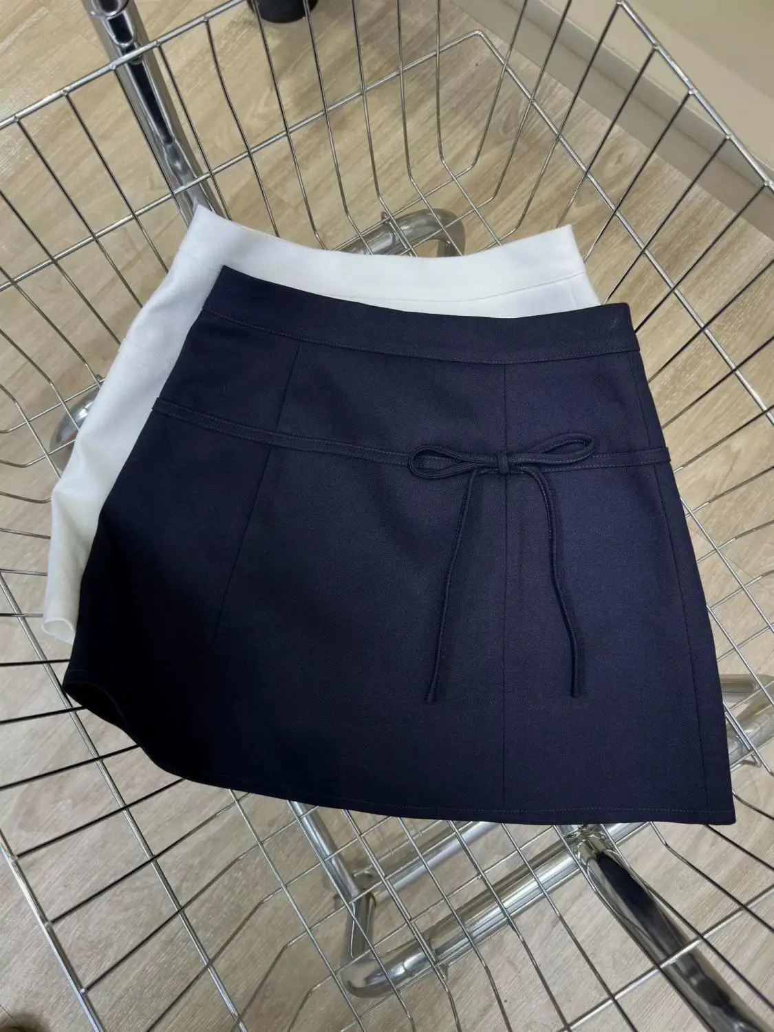 Faldas para mujer a rayas Trendix Borgoña ropa femenina mujeres minifalda empalmada seguridad Hotsweet pantalones a juego Trim contraste