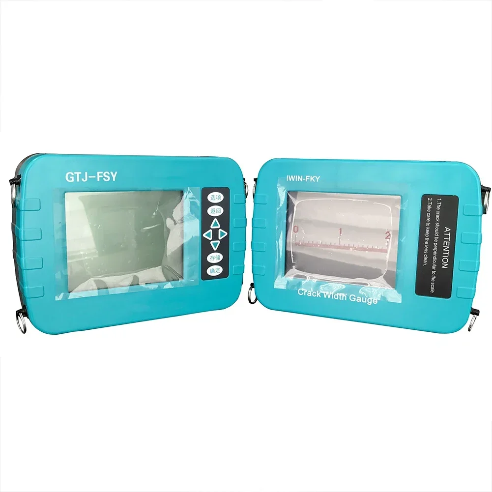 Concrete crack depth & width gauge measurement  for combo set