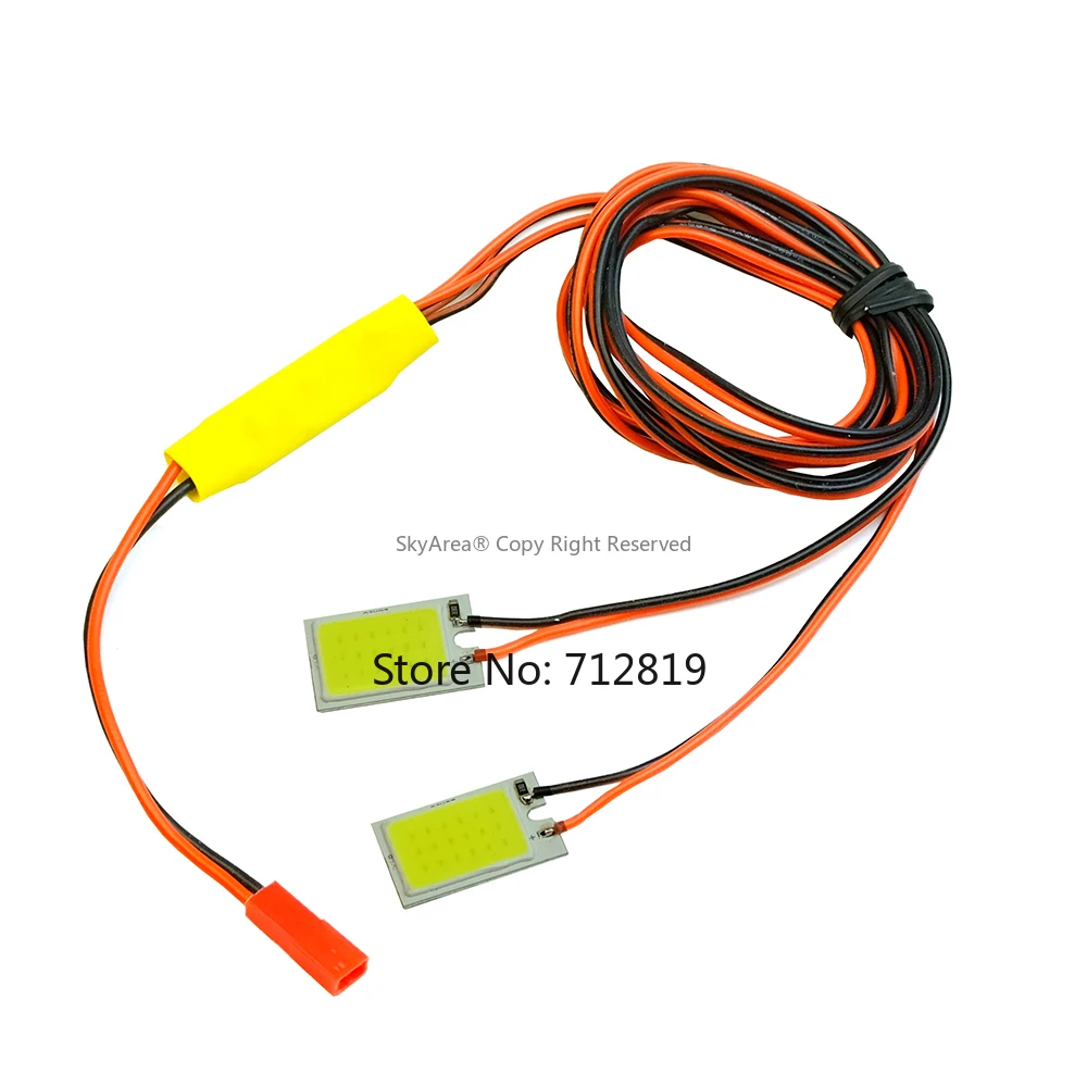 Nuovo Super Bright Burst Lampeggiante Luci di Navigazione Lampada A LED 12V per Ala Fissa Aereo Multicopter Quadcopter Modelli RC