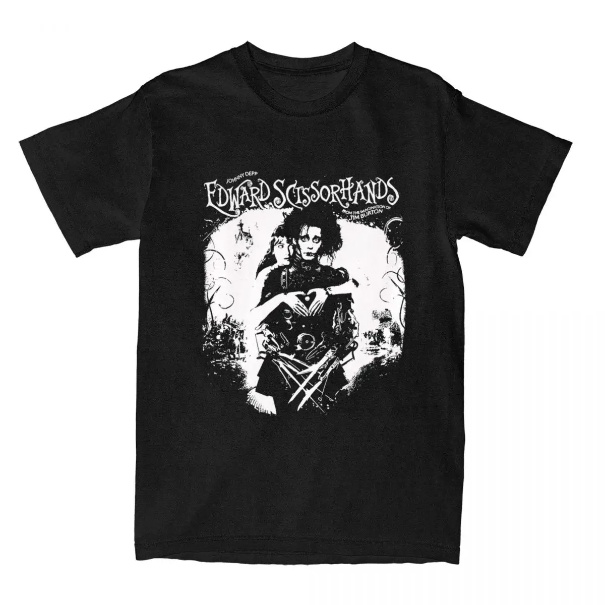 

Edward Scissorhands Accessories Shirt Men Women Funny Pure Cotton All Seasons Tee