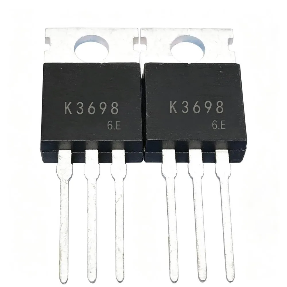 5PCS K3698 2SK3698 FQP5N80 4.8A 800V IRF9540N -100 -23A KNP3306A 80A/60V HY1607 SF10A600H 600V 10A K3264 2SK3264 800V 7A