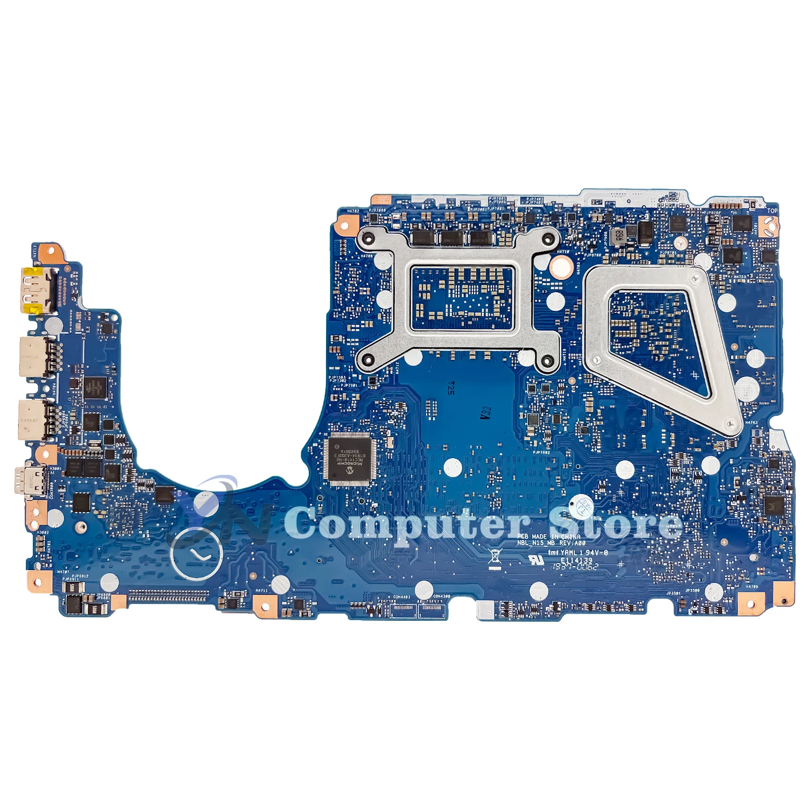 NBL_N15_MB Mainboard For Dell Inspiron 15 7591 Laptop Motherboard i7 i5 9th Gen GTX1650/V4G 100% TEST OK