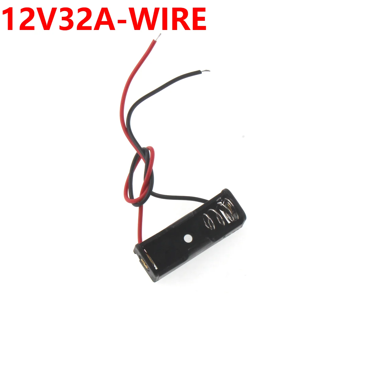 5PCS 12V23A Battery Box Battery Holder 14250 Battery Box 23A 12V with Wire Switch and Pin