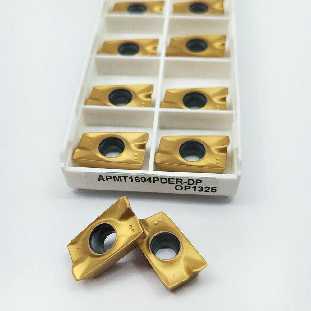 Carbide Inserts APMT1604PDER DP Carbide Inserts for CNC Milling High Grip Strength and Unmatched Performance 10 Pieces