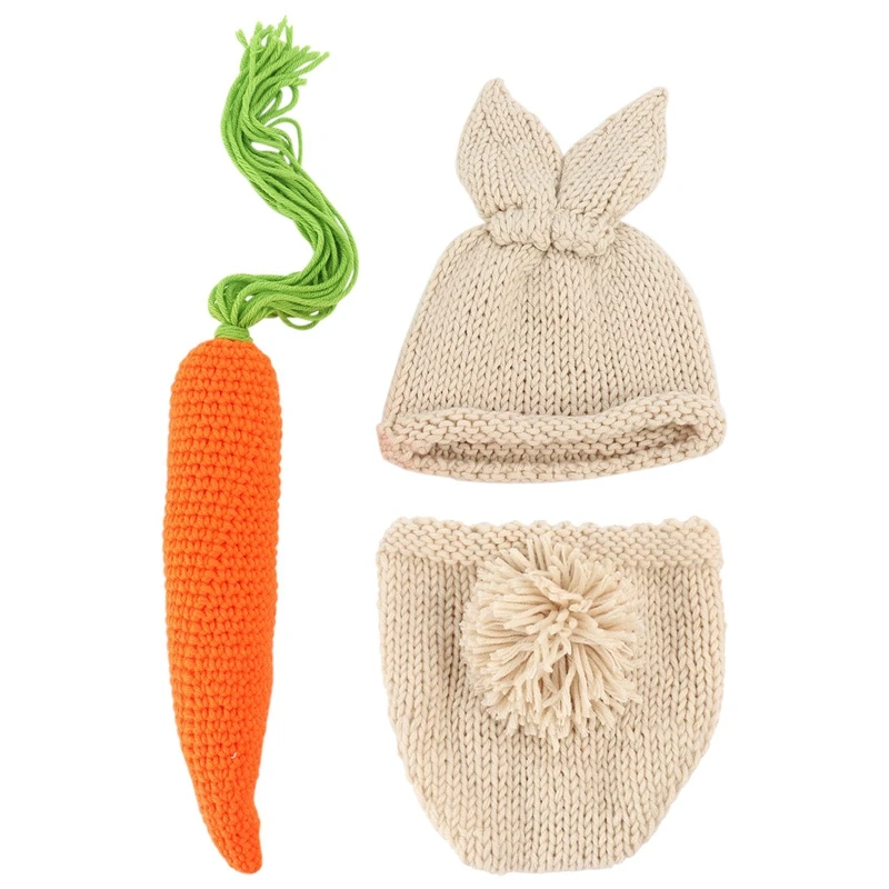 

Newborn Baby Photography Props Infant Boy Girl Knit Photo Outfits