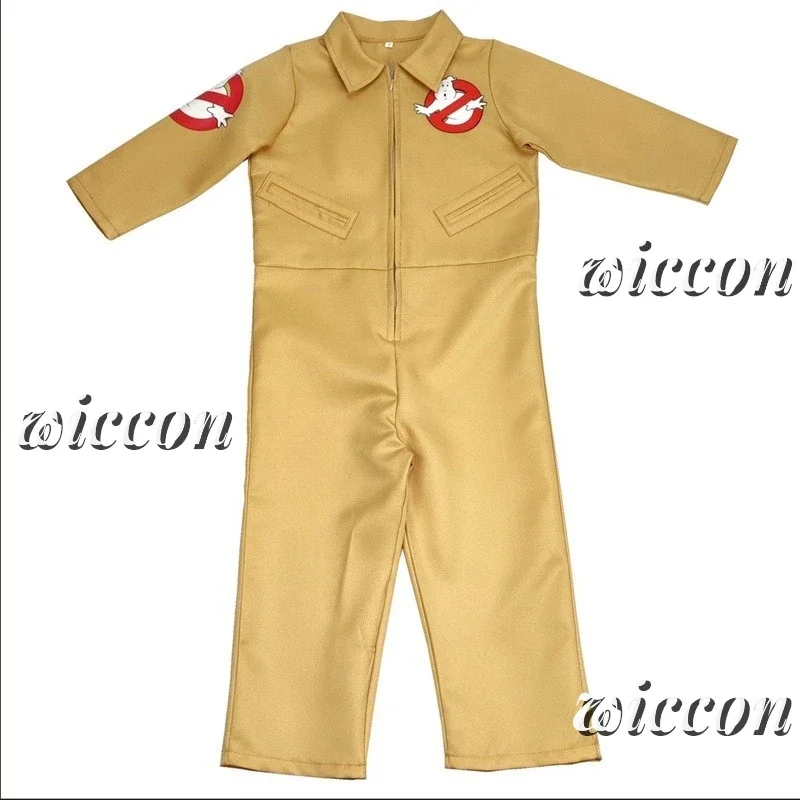 Ghost Busters Cosplay Anime Figure Halloween Costumes for Men Adult Kids Ghost Busters Weaponry Jumpsuits Carnival Suits Clo@0Z*