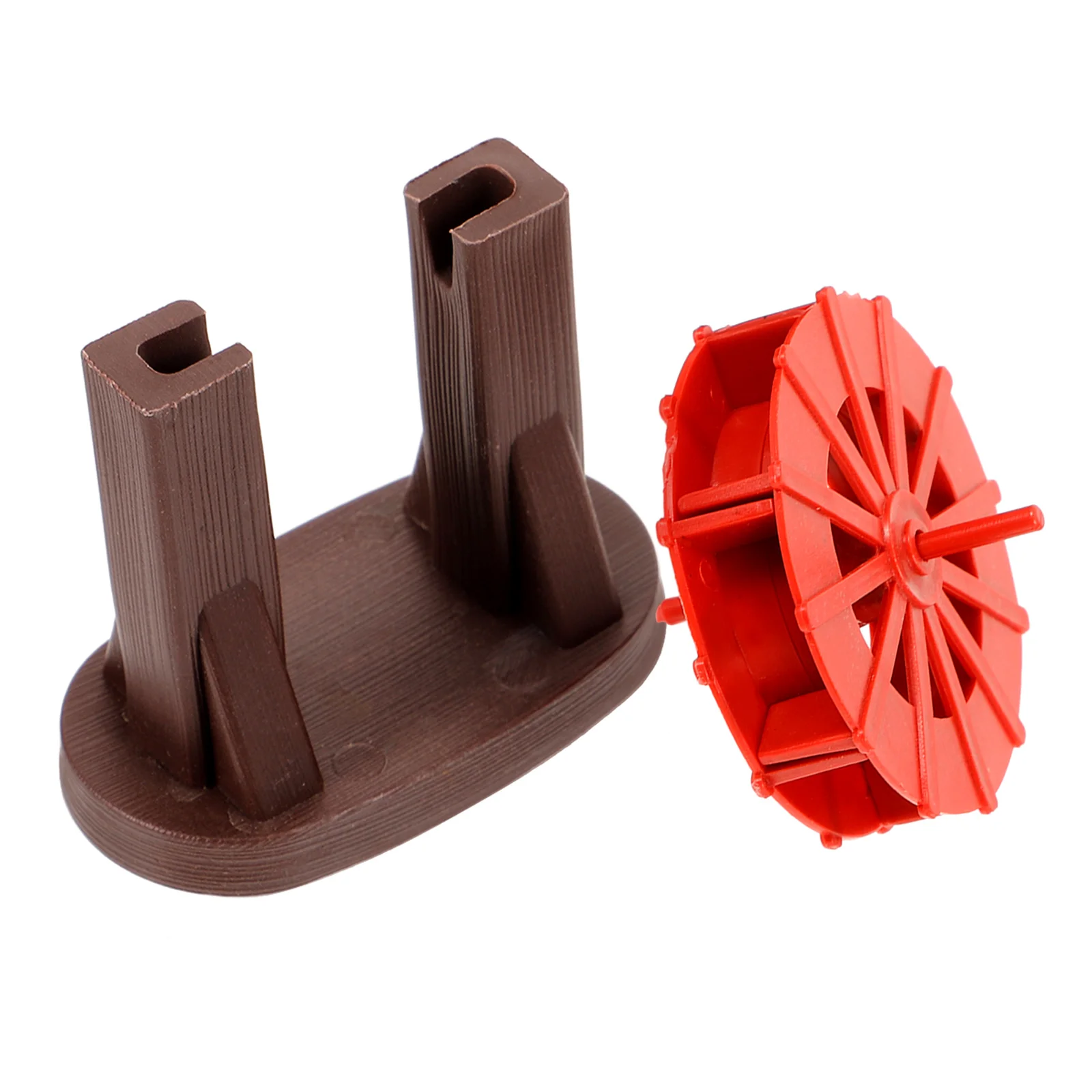 

Diy 6CM Red Mini Water Wheel 6*75*83CM Fountain Ornaments Home Decor Artificial Rockery Scene Layout Photo Prop Small Water