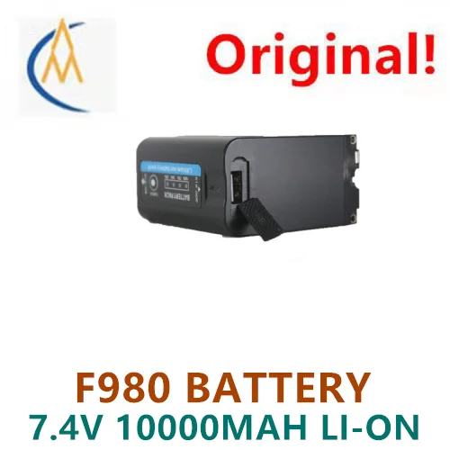 F980 Camera Battery F970 Upgrade Full Decoding High Capacity F980 Battery Chargeability Display USB Charging 7.4V 10000MAH