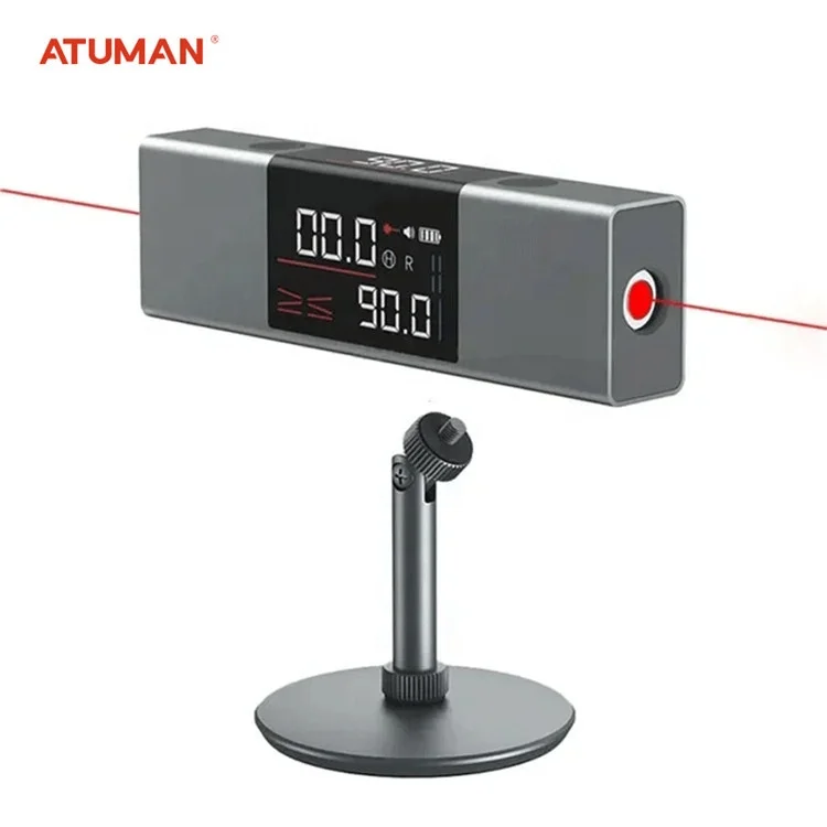 Duke LI1 Laser Projection Angle Instrument Mini Decoration Engineer Handheld Distance Measuring High Precision LED Screen