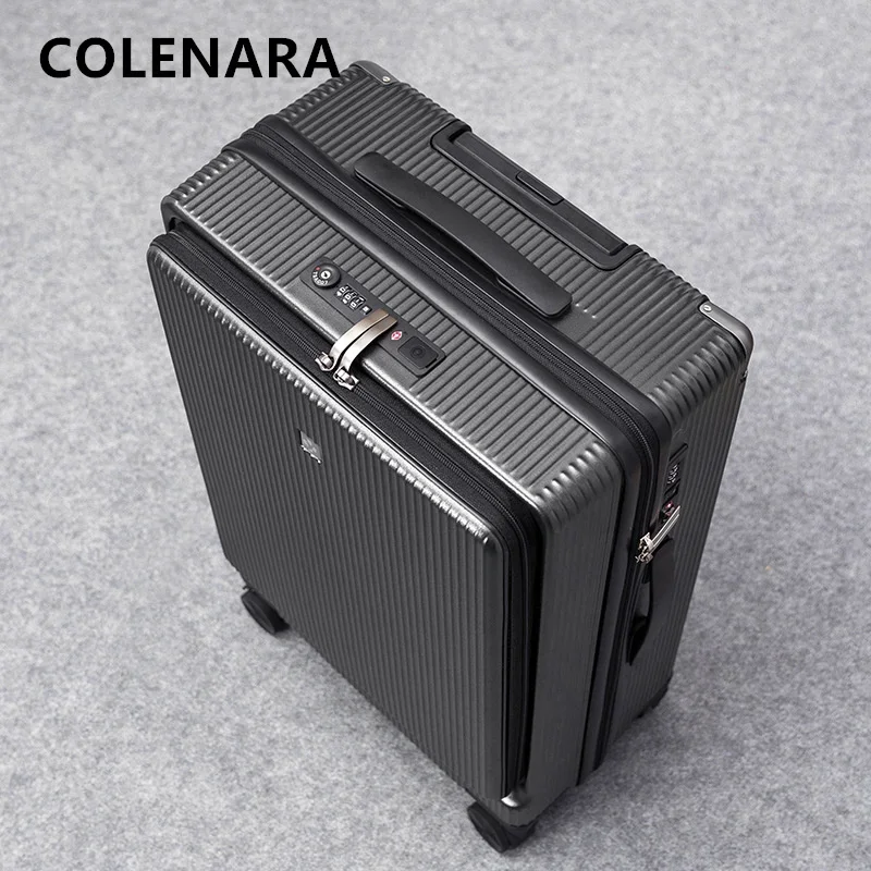 COLENARA Luggage 20 Inches Zipper Boarding Box 24 