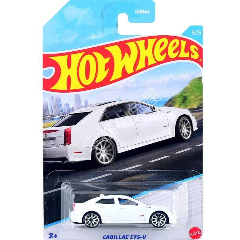 Original Hot Wheels Premium Car Modern Classics Diecast 1/64 Tesla Model 3 Lamborghini Cadillac Jaguar Boys Toys for Children