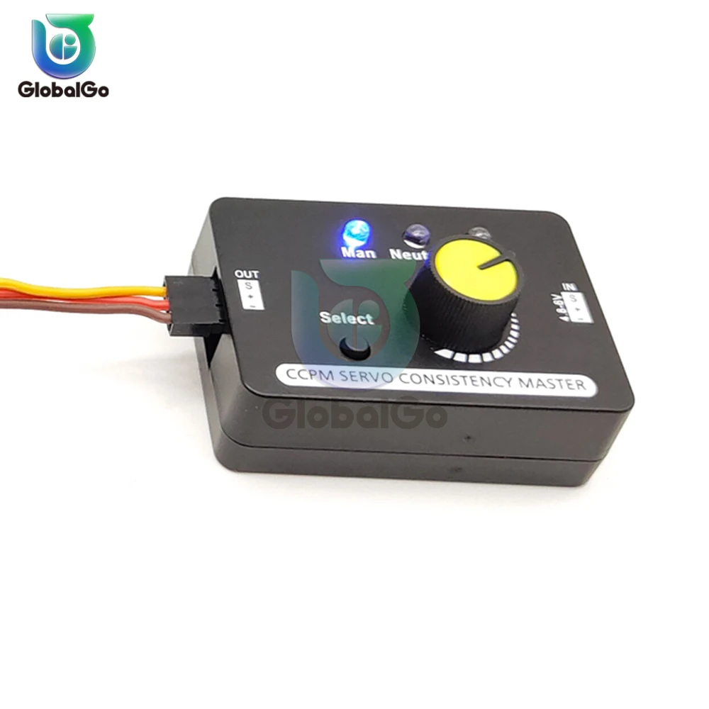 Multiservo probador 3CH ECS, control de velocidad de consistencia, canales de potencia, piezas de dron CCPM Master Checker RC