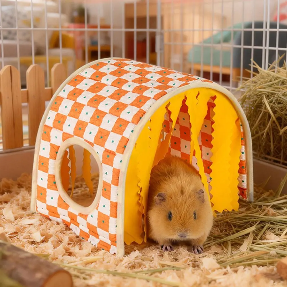 Langlebiger Geräumiger Meerschweinchen-Tunnel Sommer Robuster Hamster-Unterschlupf Gemütliches Atmungsaktives Kaninchenhaus Kleintier-Nest – Detail 9