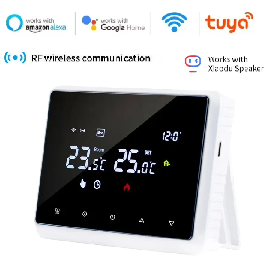 

New Tuya Smart Home Thermostat Water Electric Warm Floor Heating Gas Boiler WiFi Temperature Remote Controller with Google Alexa