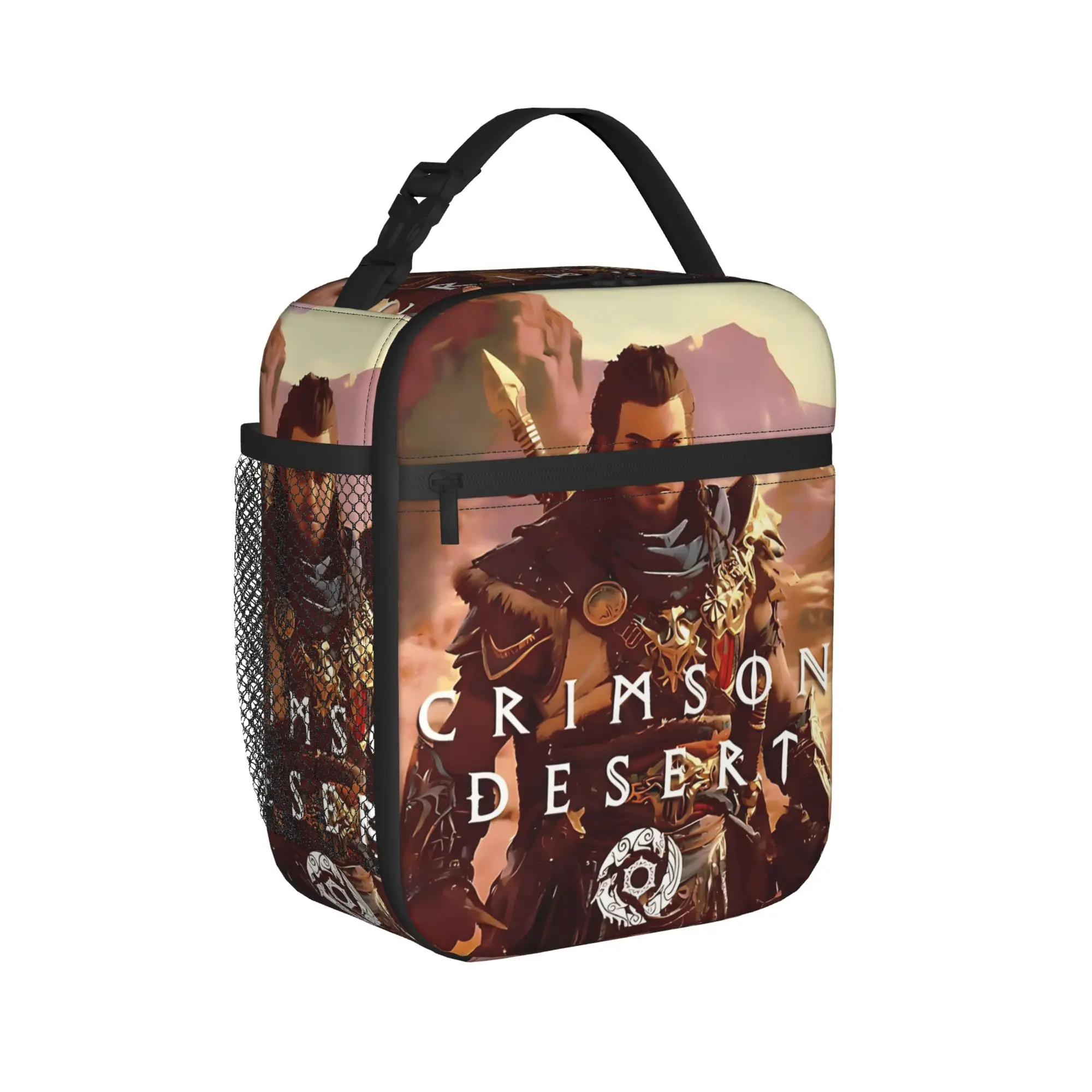 Crimson Desert  Insulated Lunch Bag Leakproof  Lunch Container Thermal Bag Tote Lunch Box School  Picnic Bento Pouch