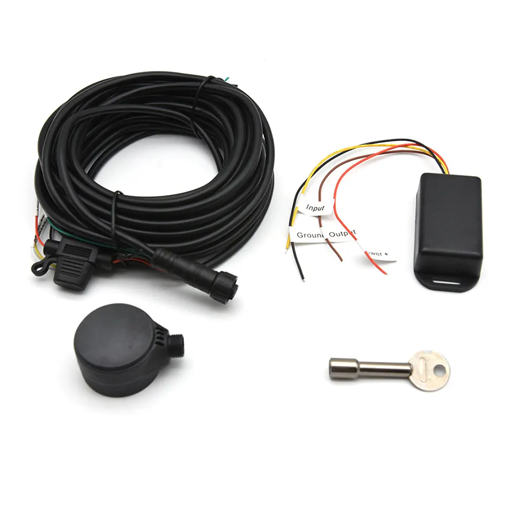 HD Non Contact Liquid Level Sensor Switch Detector Outer Adhering Type Level Sensor UL212-F Interface Ultrasonic Fuel Sensor GPS