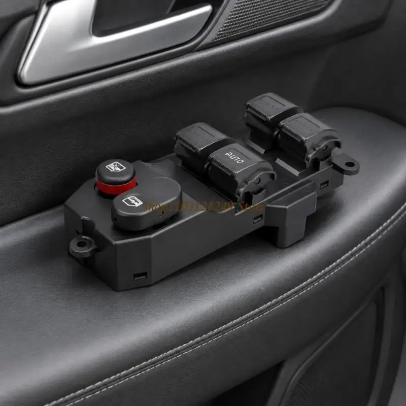 N5KD Window Switches 35750-SAA-G12-L with Four Main Window Keys and Two Function Keys for Vehicle Window Opening and Closing
