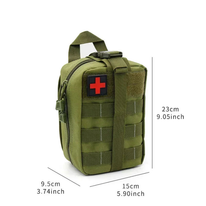 Kit de primeros auxilios táctico portátil, bolsa médica para senderismo, viaje, casa, tratamiento de emergencia, herramientas de supervivencia, EDC