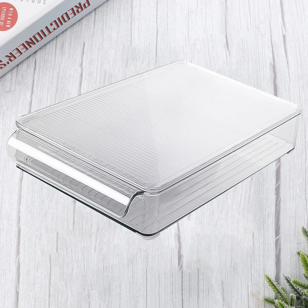 Dumplings Container Food Grade PET Material Non Slip Easy Clean Storage Tray Steamed Bun ganizer Refrigerator Practical Kitchen