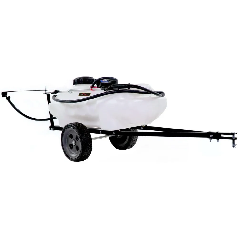 ST-152BH-A Self-Storing Tow Behind Lawn and Garden Sprayer with Collapsible Boom, 15-Gallon