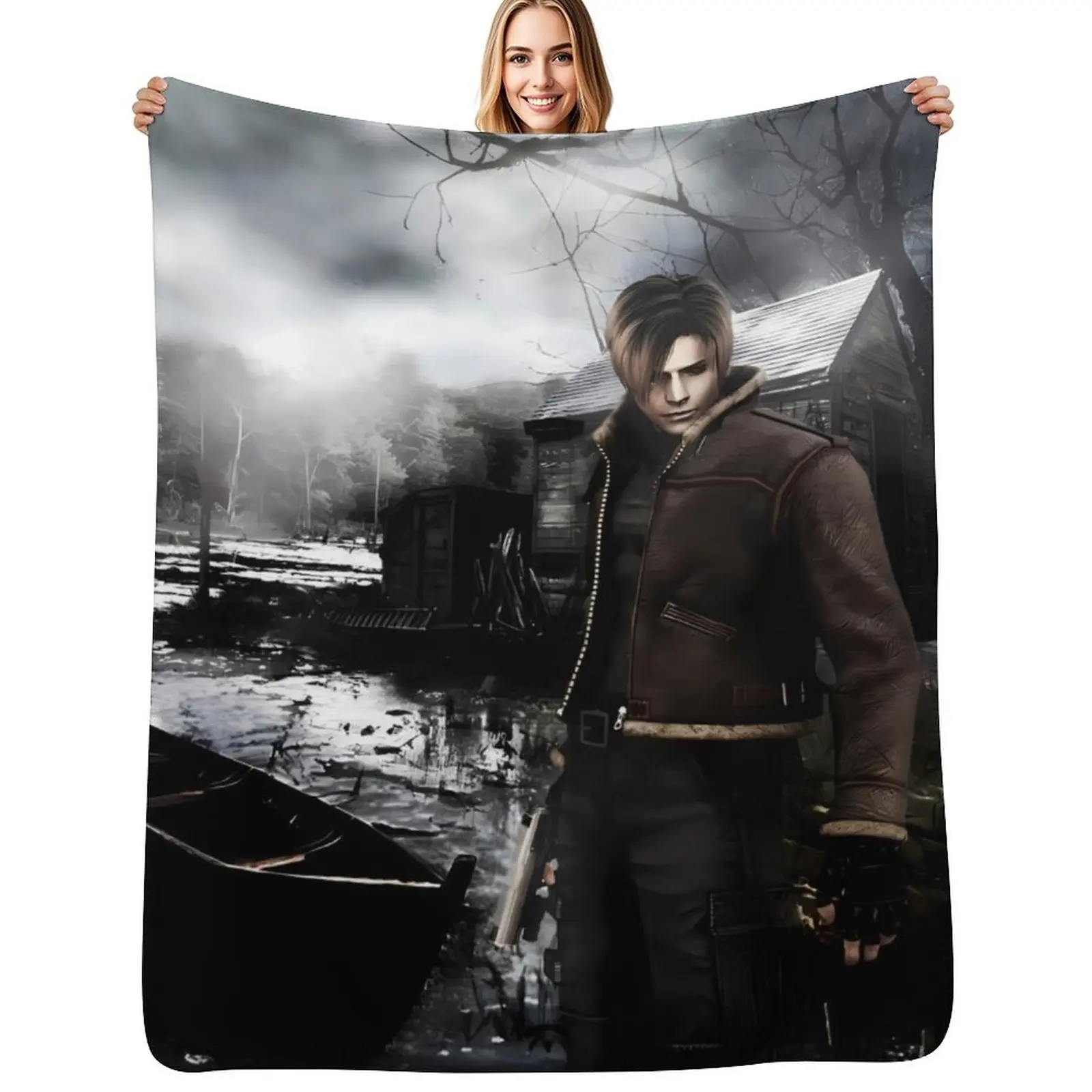 

Leon Throw Blanket Soft Cozy Blanket for Pet Kids Adults