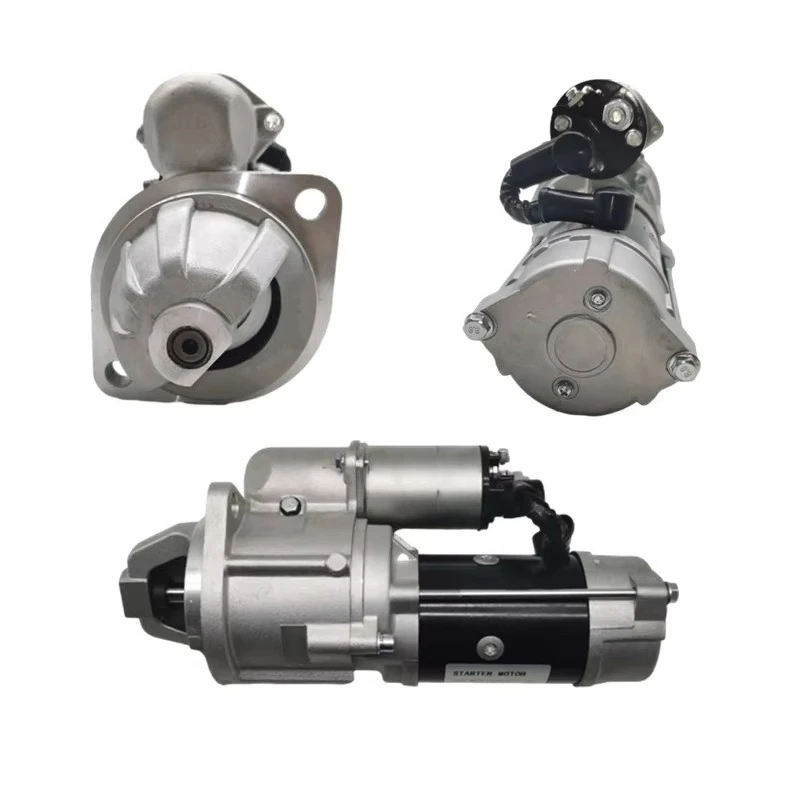 Motor de Arranque de Excavadora de 12 V y 2,2 KW 9T para Nikko para ISUZU 4JA1 S4D95 PC60 0-23000-0171 0-23000-0130