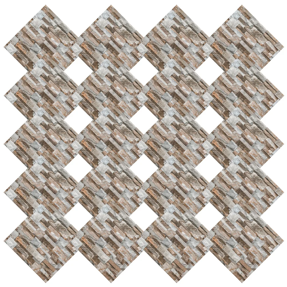 الرجعية الأزهار بلاط ملصقات قشر عصا بولي كلوريد الفينيل صور مطبوعة للحوائط للمنزل ديكور الحمام المطبخ الطابق بلاط لاصق قابل للإزالة