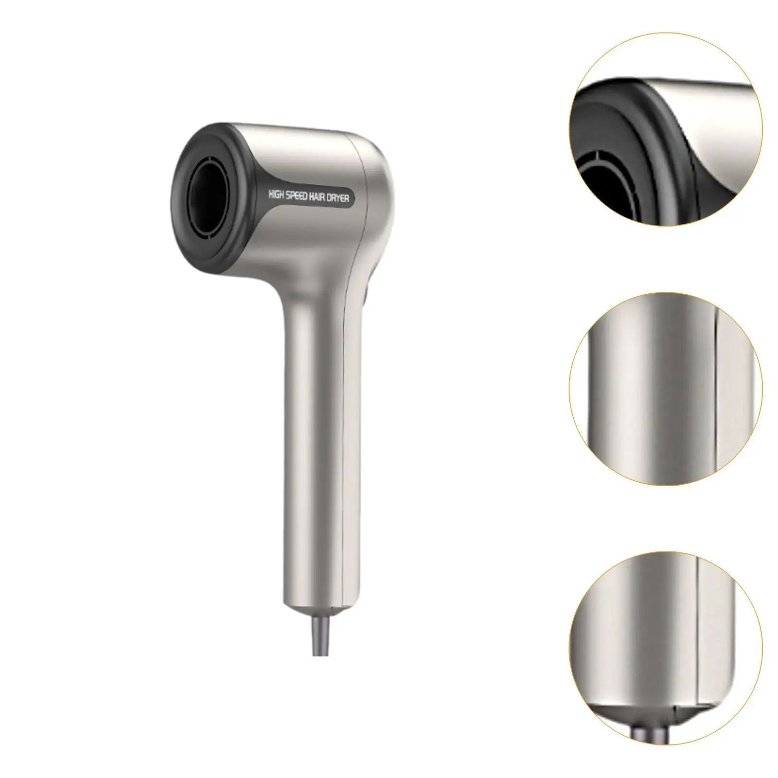 Secador de pelo Secador de cuidado del cabello compacto de bajo ruido Secador de pelo para salón de hotel en casa