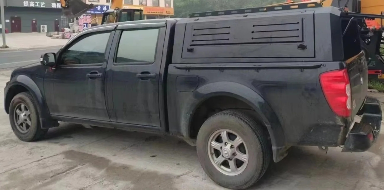 For Frontier Np300 D40 L200 Hardbody Pickup Truck Topper Hardtop With Emergency Recovery Board Hard Top Navara Canopy
