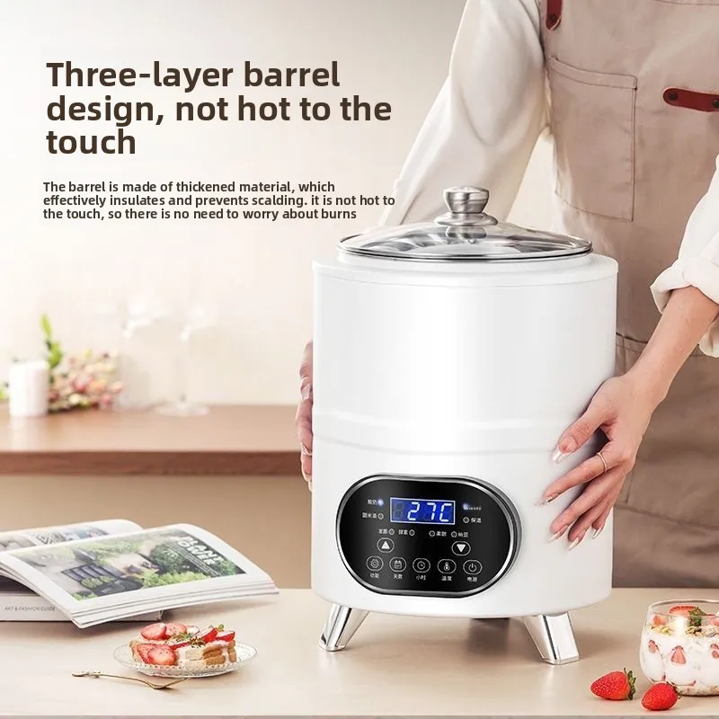 QBH22-8 Commercial-grade Large-capacity Stainless Steel Yogurt Maker Fully Automatic 8L