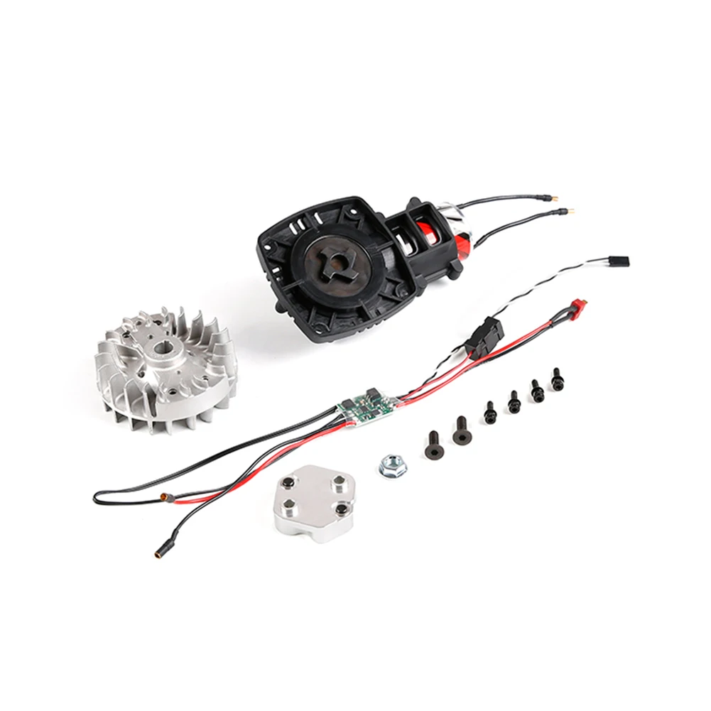 Simple Intelligent Electric Starter Fit 23~45CC Engine for 1/5 KM HPI ROVAN BAJA LT FG GoPed DDT FID REDCAT RCMK HSP Truck Parts