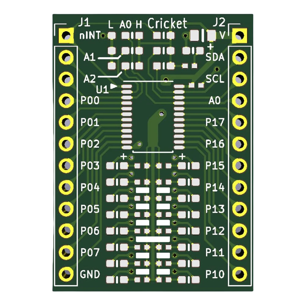 TCA9555 PCA9555A Module 16 Digital Input and Output Muti-Channel Expansion Board