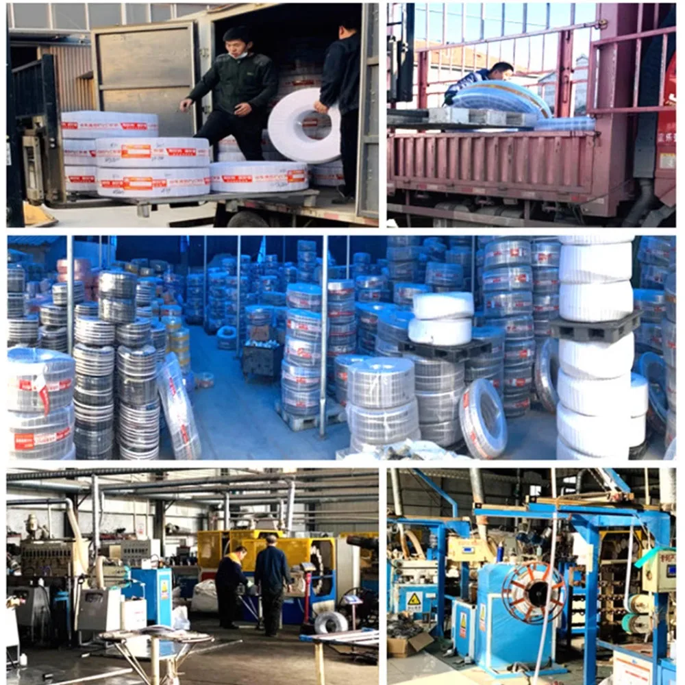 Mangueira de fio de aço transparente de 10mm ~ 40mm, mangueira de aquecimento de água em pvc com fio de aço, mangueira de bomba de água de alta qualidade, tubo de óleo de 1-5m