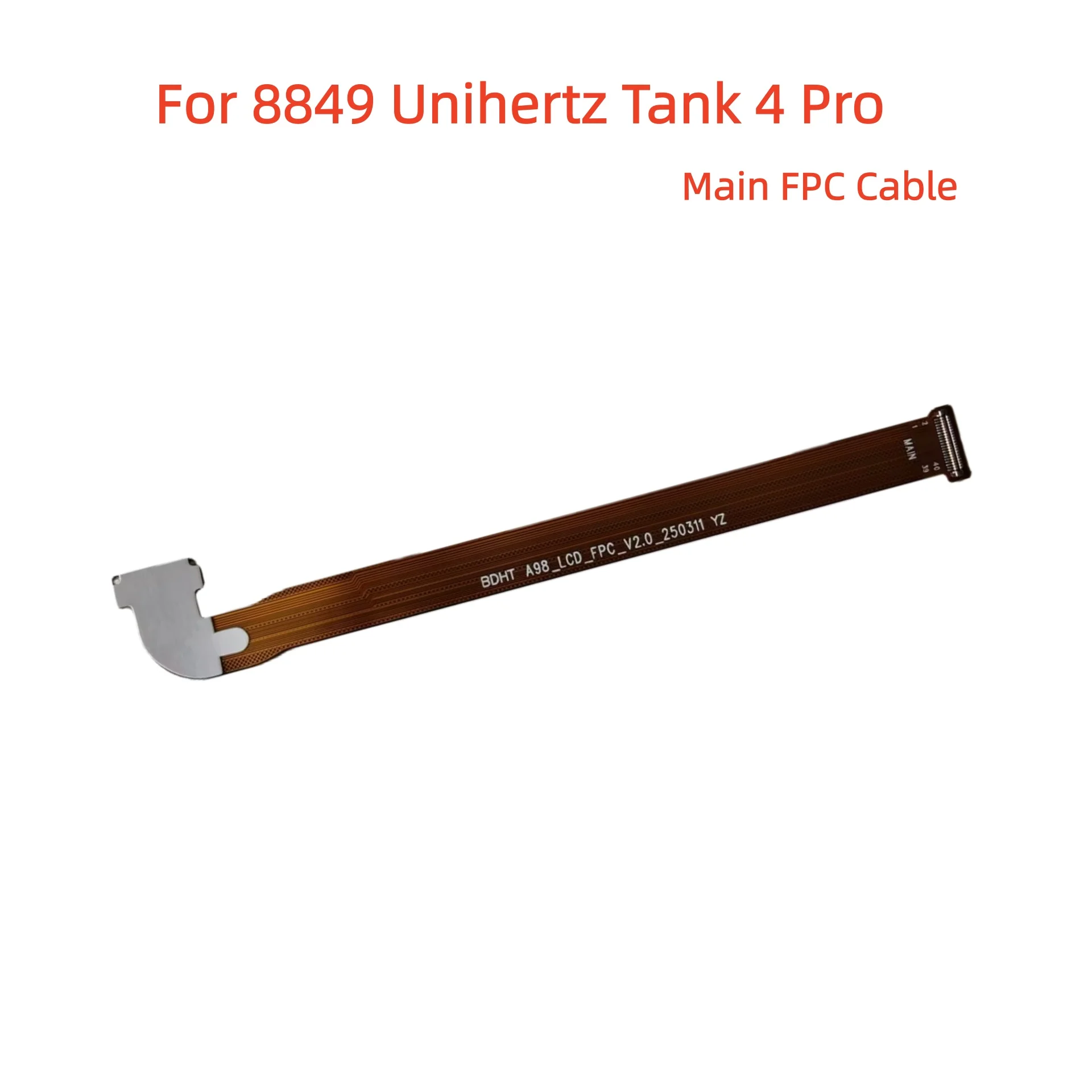 

Новый оригинальный для мобильного телефона 8849 Unihertz Tank 4 PRO A98, разъем основной платы, основной кабель передачи FPC, разъем провода материнской платы