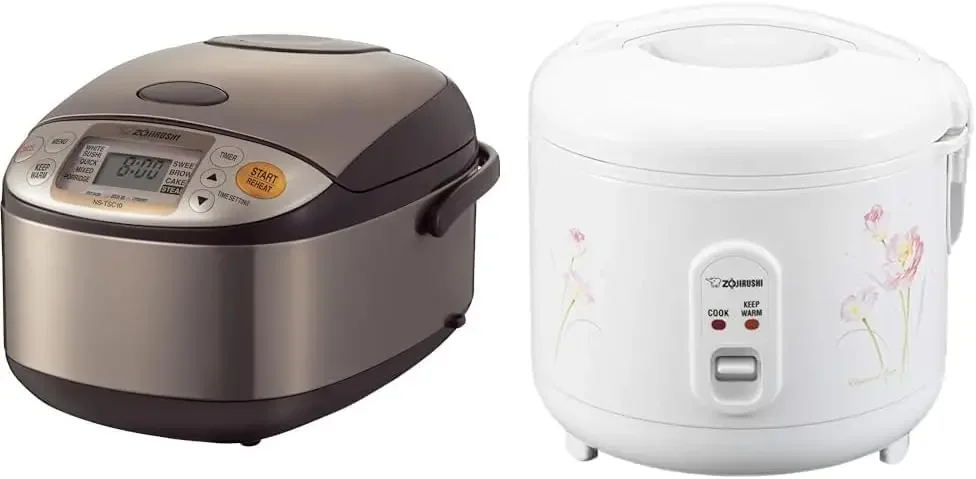 Zojirushi NS-TSC18AXH Micom Rice Cooker and Warmer (10-Cups)