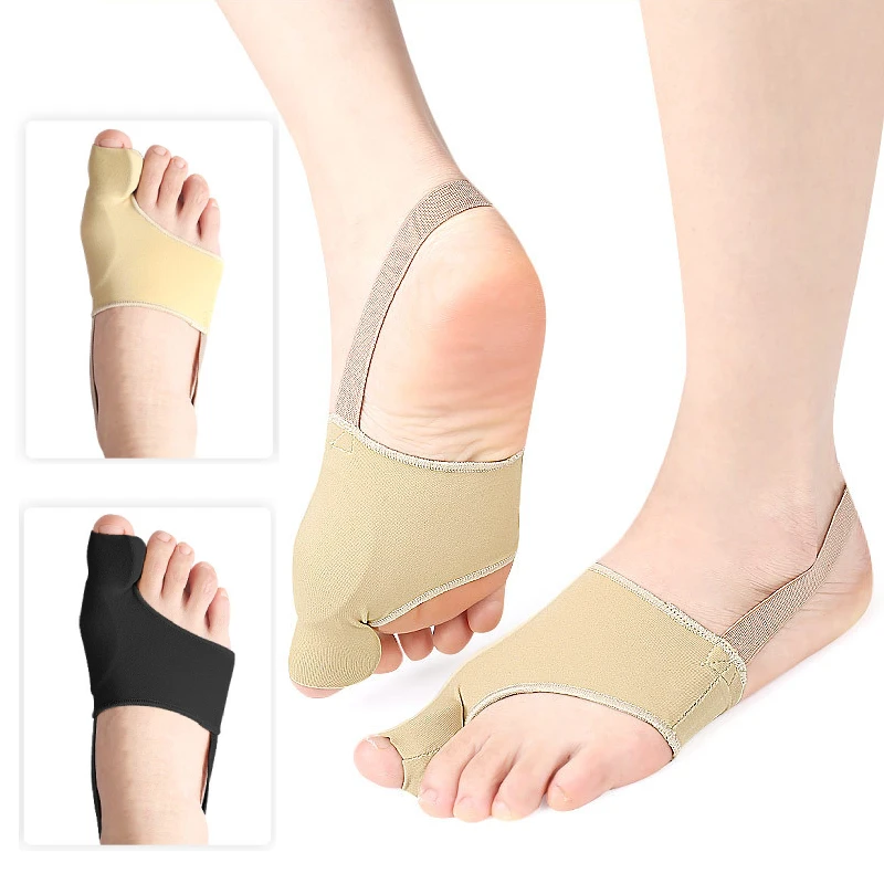 

10pieces=5pairs Bunion Corrector Feet Care Orthotics Toe Overlapping Separators Forefoot Socks Straightener Hallux Valgus Sleeve