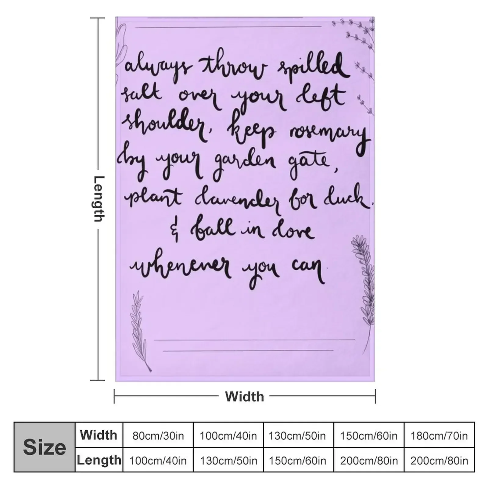 Practical Magic Throw Blanket Plush Multi-Purpose Weighted bed plaid Cute manga Blankets
