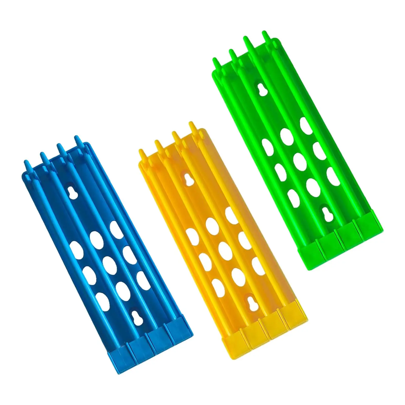 Pigeon Birds Parrot Leg Rings Holder Frame Plastic Organizer Stable Buckle Top for Breeding and Sorting