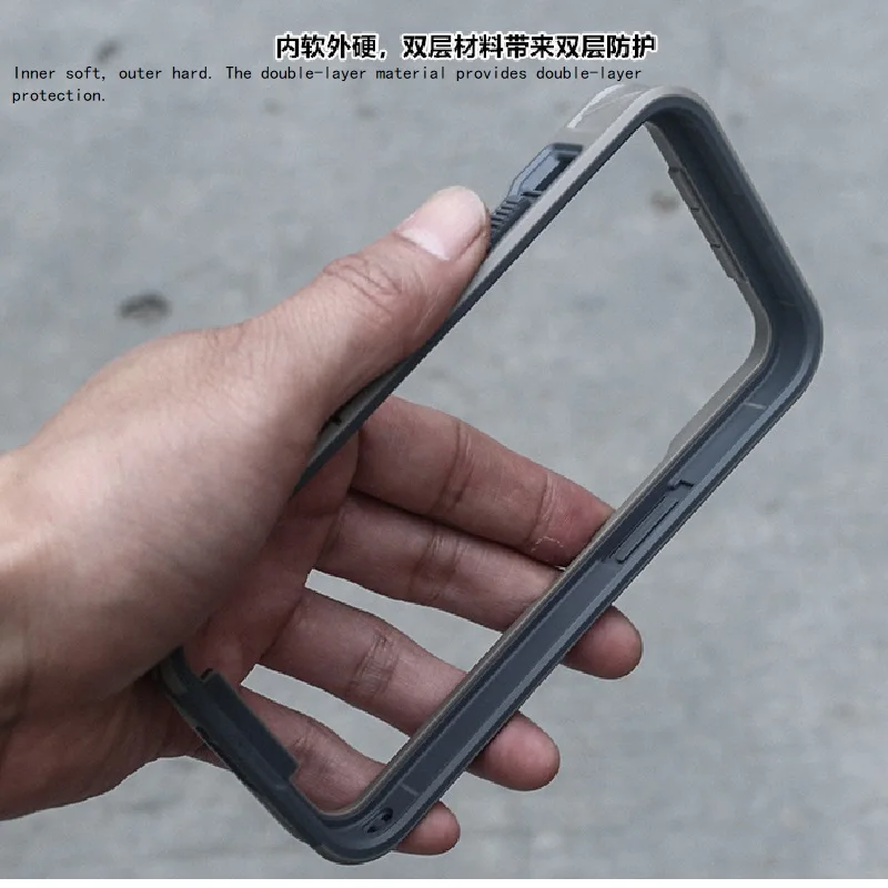 

Подходит для iPhone 14/15/Pro/MAX/Plus/Tactical Anti Drop Frame Защитный чехол