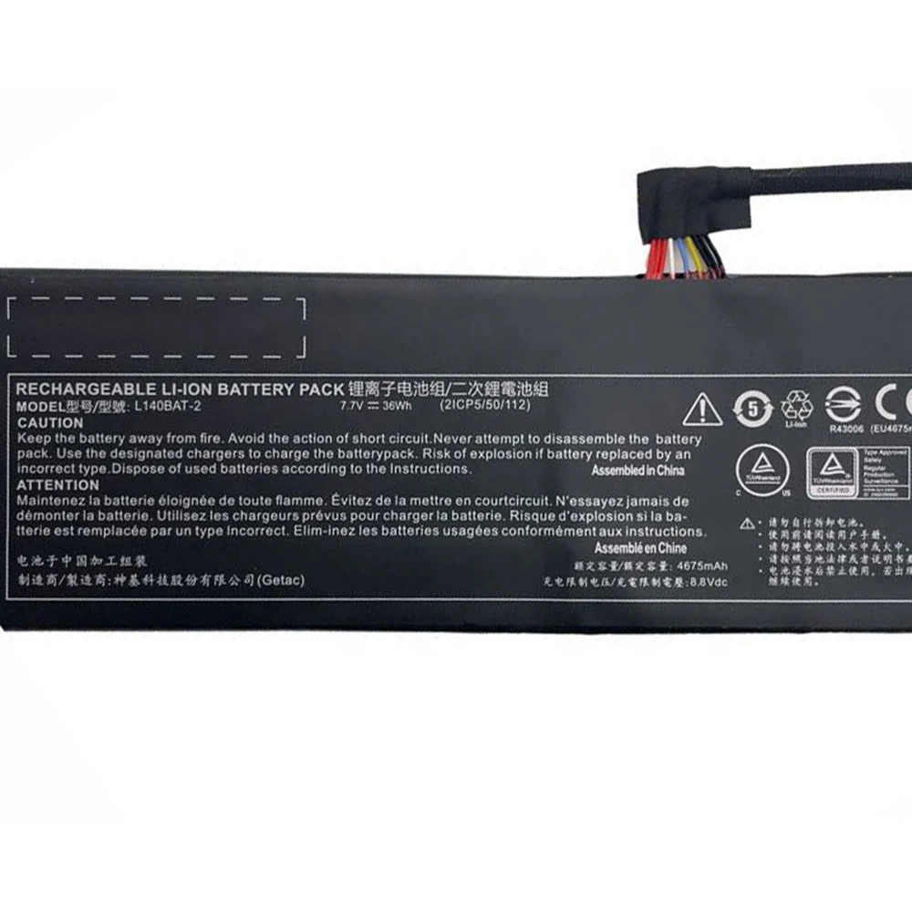 Imagem -03 - Bateria Original Genuína do Portátil para Epson Gigabyte Rc14 u4 ud Netbook 687-ns70s72b00 697-l140s32b01 7.7v 36wh Novo