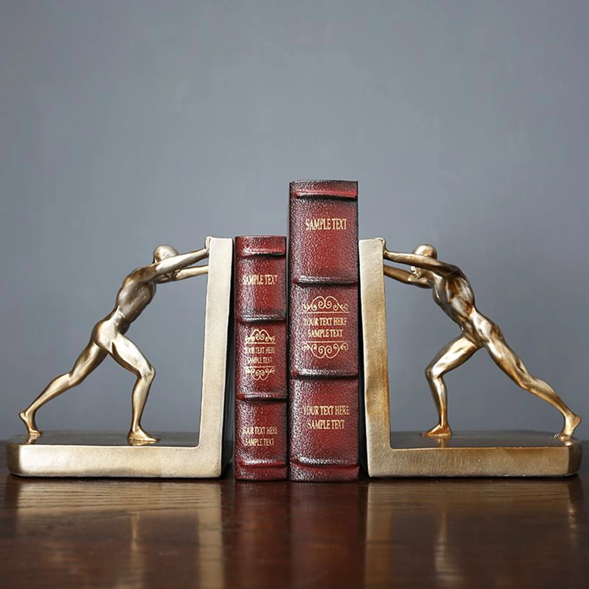 

Creative Bookend Cartoon Human Shape Book St Storage Rack Study Accessories Home Office Library ganizer