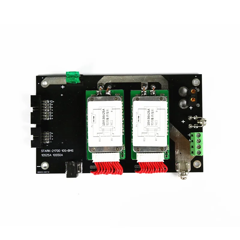 36V 배터리 홀더 10S 25A 50A BMS 21700 배터리 보조베터리 케이스 BMS 리튬 배터리 밸런서 10S 21700 보관함