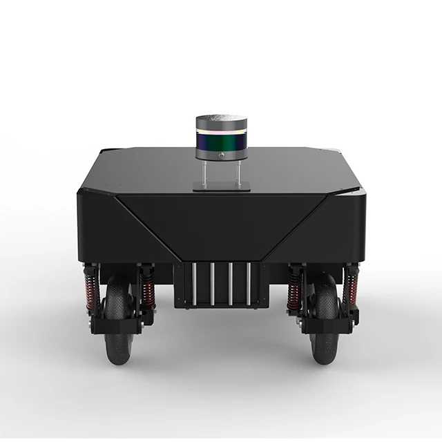 ONEWAY-Chassi Robô Servo de Quatro Rodas, RMC4A, Plataforma AGV, Inteligente, Aberto, SDK, Rolamento de Carga Máxima, 90kg