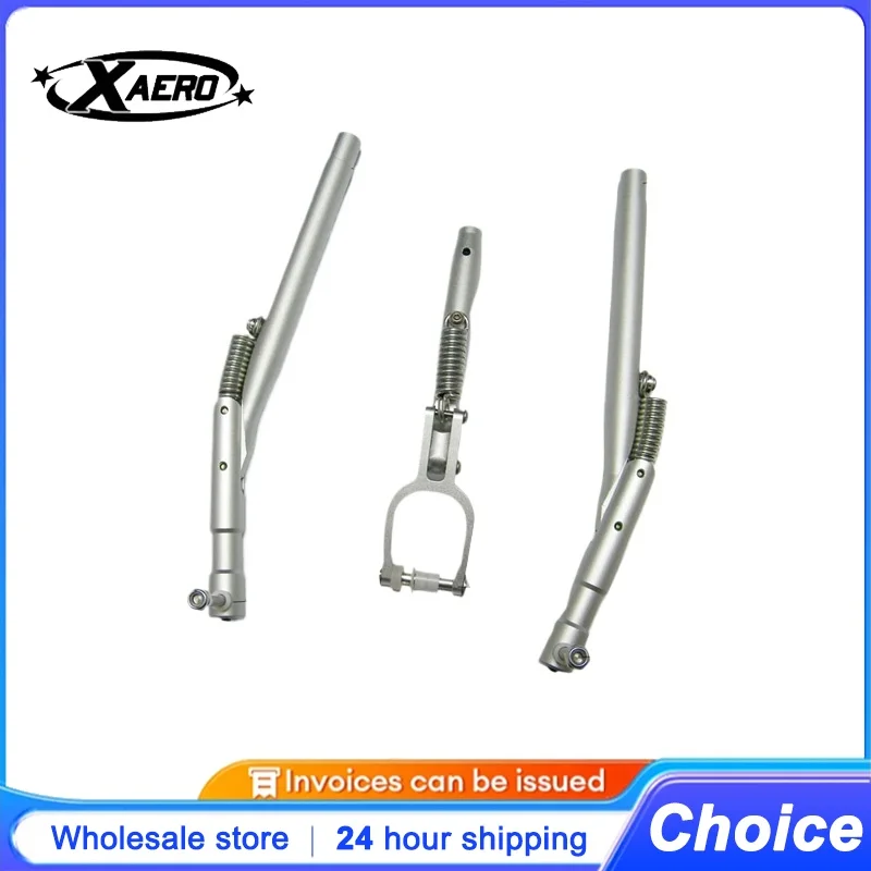 

3-5KG Load Capacity CNC Aluminum Landing Gear 123mm Shock Absorbing Strut for RC Airplane Drone