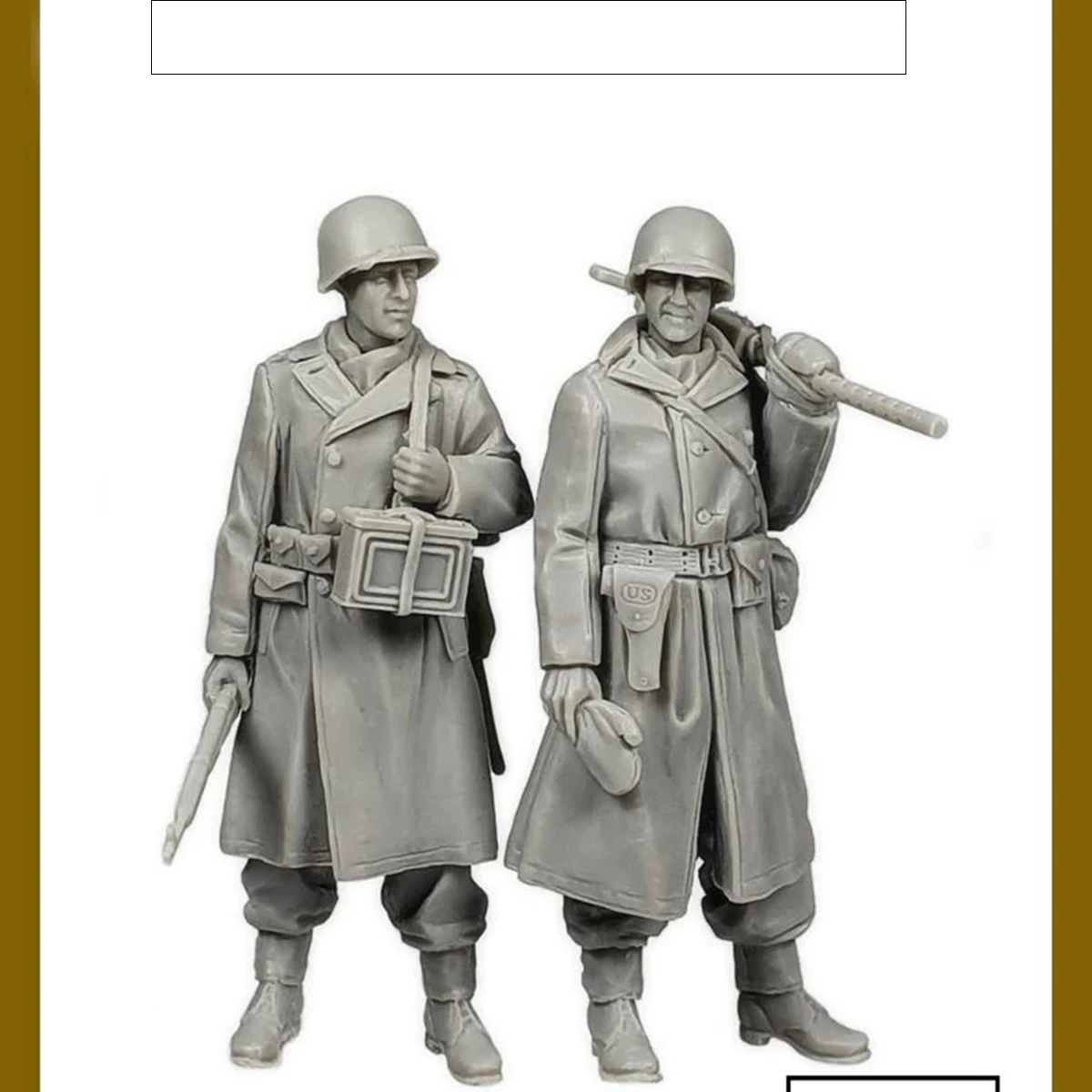 

1/35 US Soldier Figure Resin Figure Unpainted Model Kit, military theme, unassembled and unpainted GK,