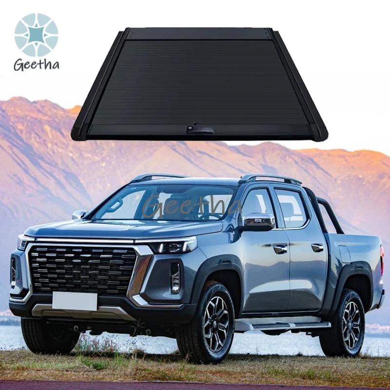 

Roller Shutter Lid for Changan Pickup Truck Kaicheng F70 Hunter Retractable Aluminum Alloy Tonneau Cover Pick up Trunk Bed Cover