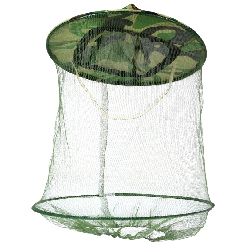 Camouflage Patten Beekeeper Hat Beekeeping Face Mask-FABY view 4
