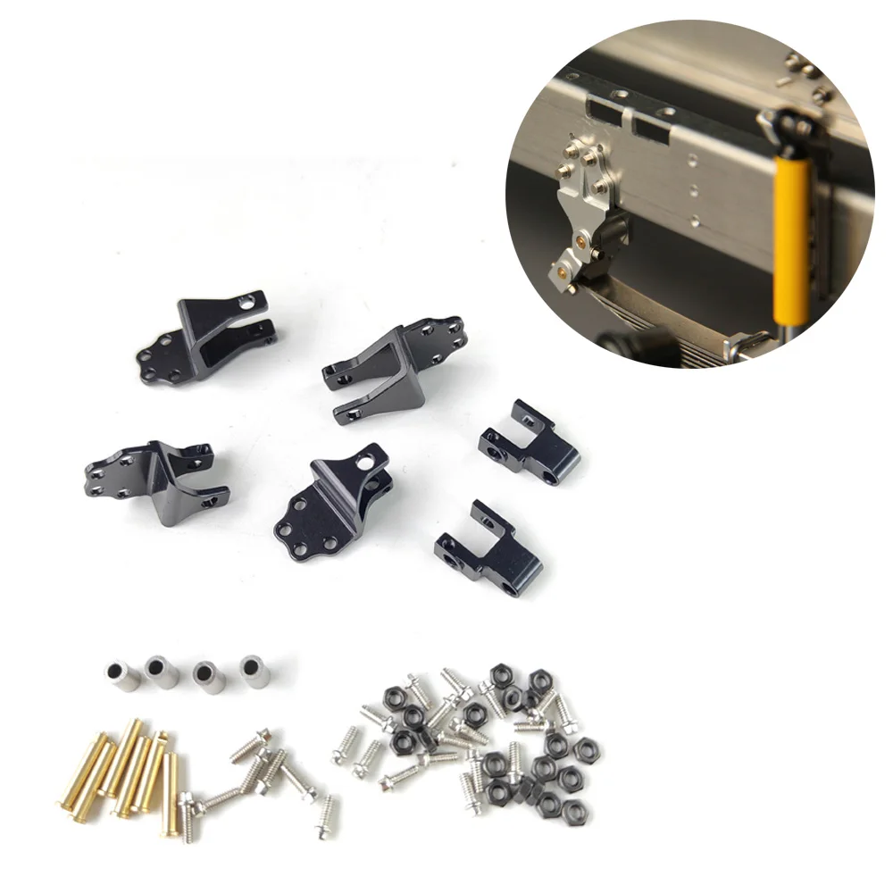 

Front Suspension Steel Plate Lifting Lug Shock Absorber Fixed Seat for 1/14 Tamiya RC Truck Scania Actros Volvo MAN LESU Parts