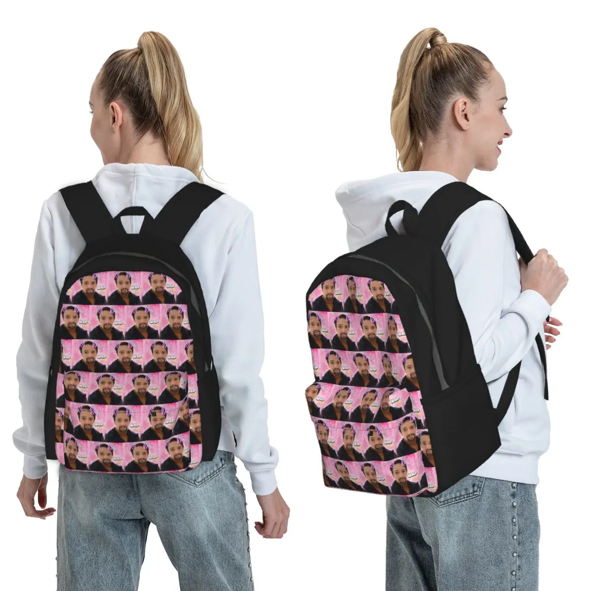 

Hamilton Backpack Boys Girls BookBag Children School Bag Computer Shoulder Bags for Men Women
